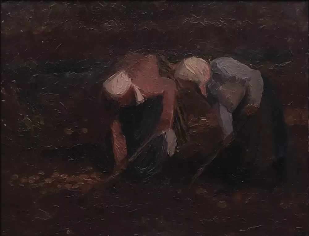 Josef Konečný „Žar“ – Kopání brambor
