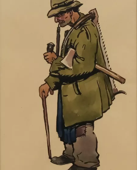 Rudolf Livora – Dřevorubec z Prušánek