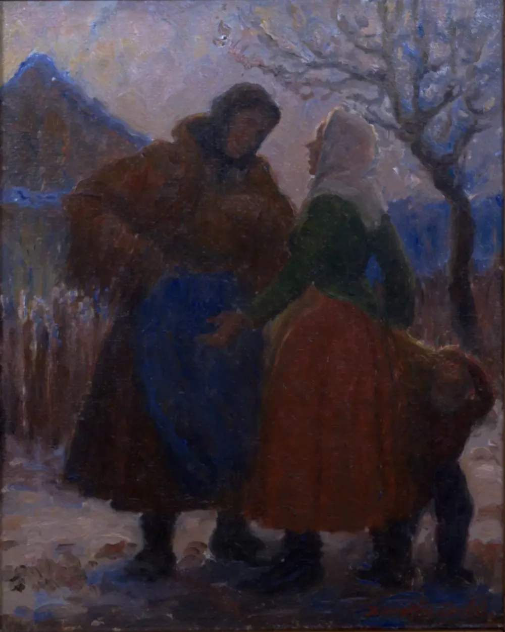 Josef Konečný „Žar“ – Klevetnice v zimě