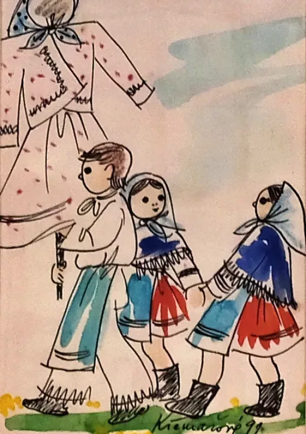 Růžena Krčmářová – Vynášení Moreny