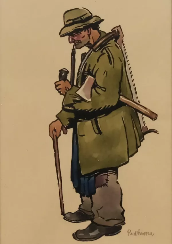Rudolf Livora – Dřevorubec z Prušánek