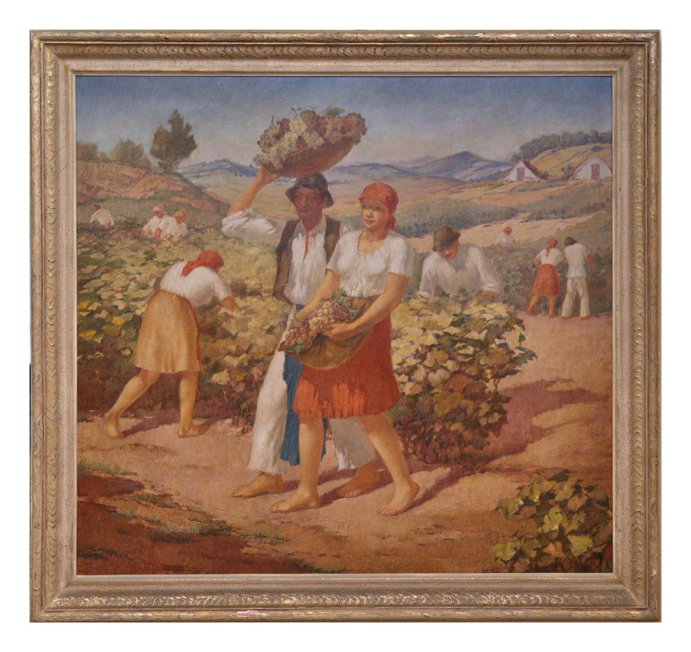 Hubert Kovařík – Sběr hroznů