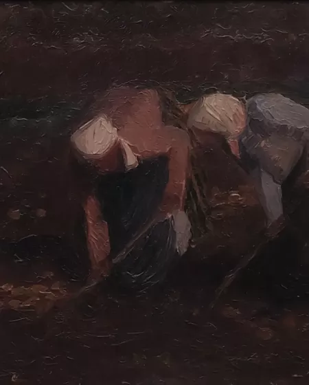 Josef Konečný „Žar“ – Kopání brambor