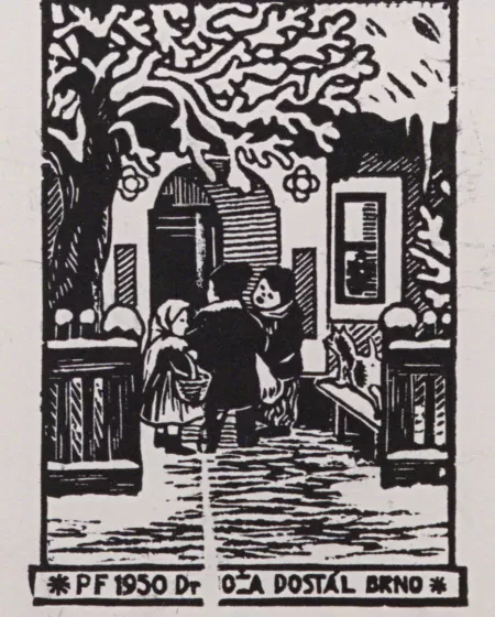 Joža Dostál – Koledníci PF 1950