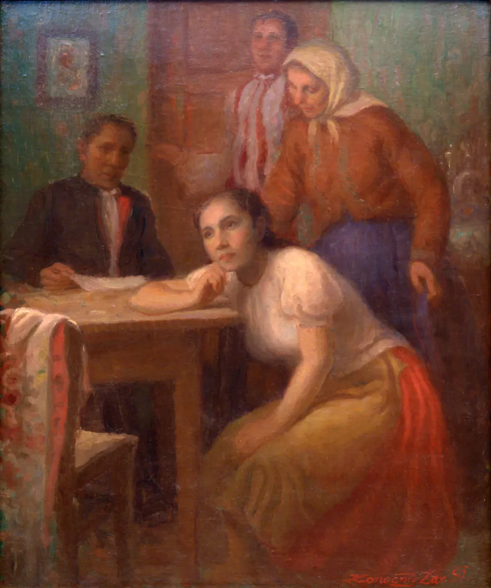 Josef Konečný „Žar“ - Namlouvání
