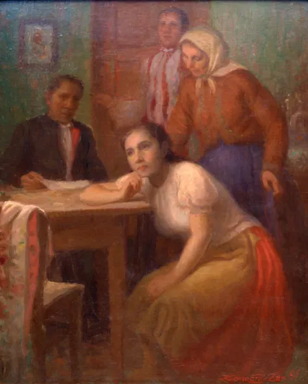 Josef Konečný „Žar“ - Namlouvání