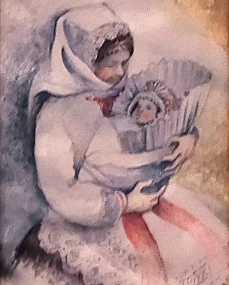 Olga Vlasáková – Žena s dítětem