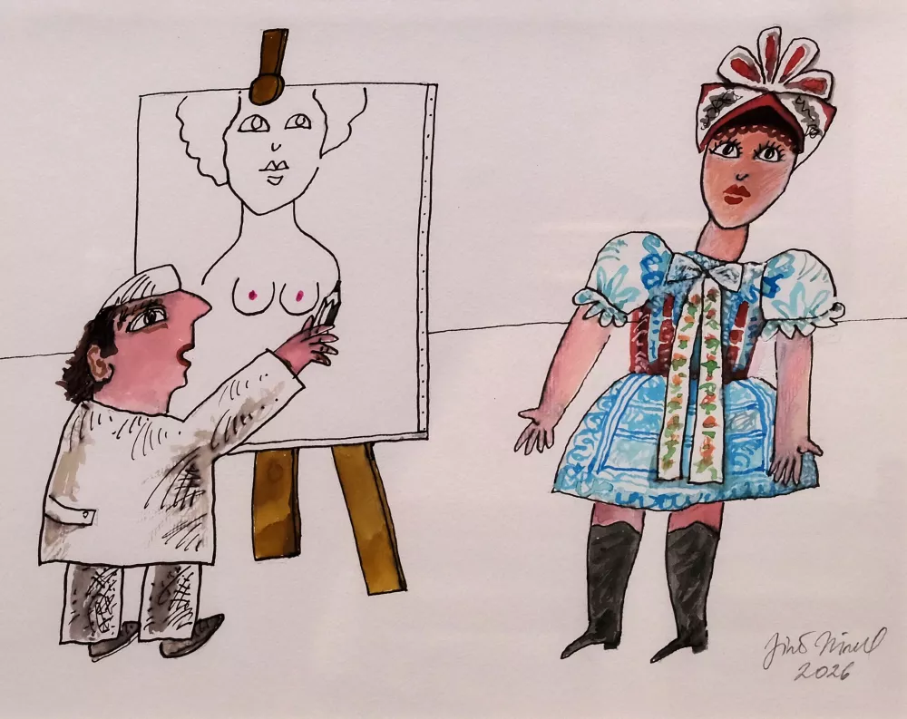 Jiří Hiršl – V ateliéru