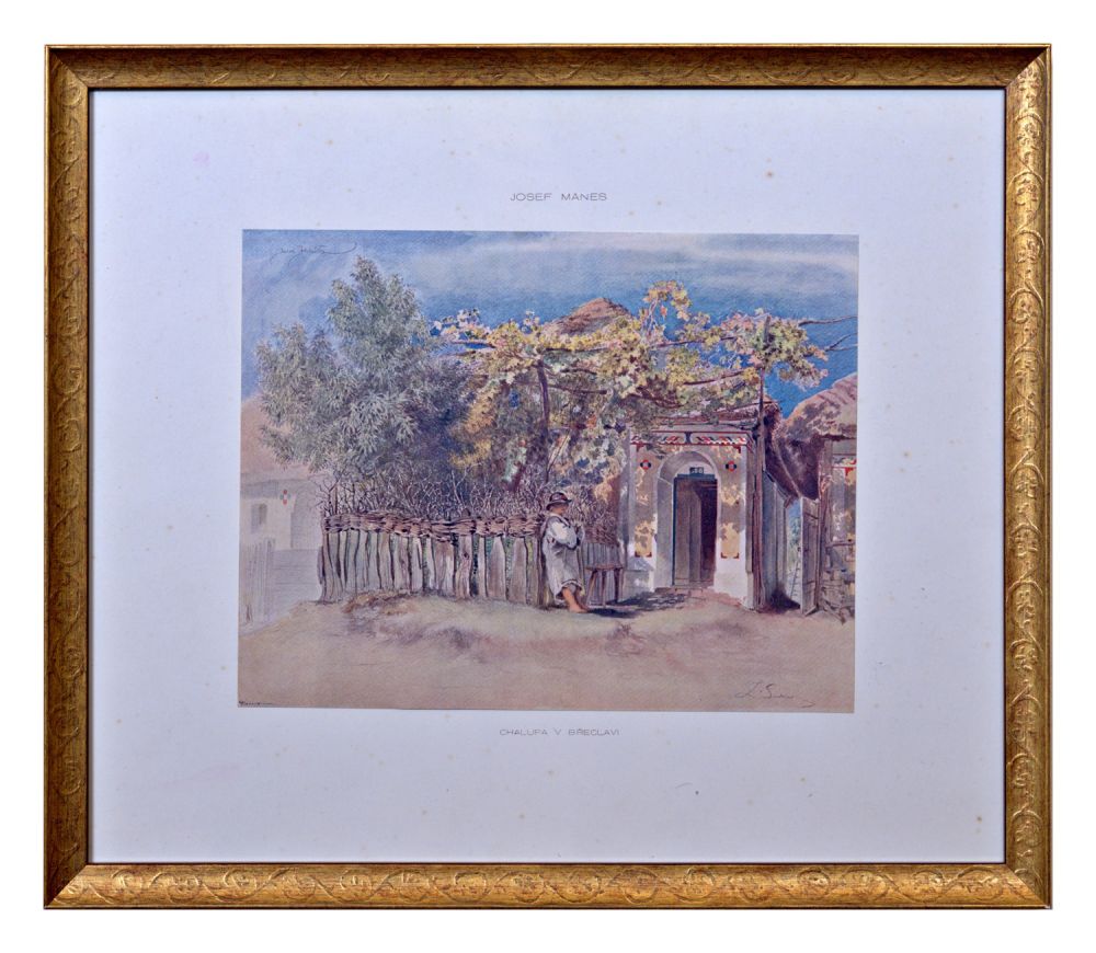 Josef Mánes – Chalupa v Břeclavi