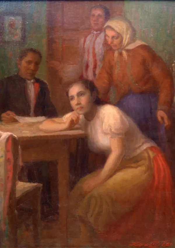 Josef Konečný „Žar“ - Namlouvání