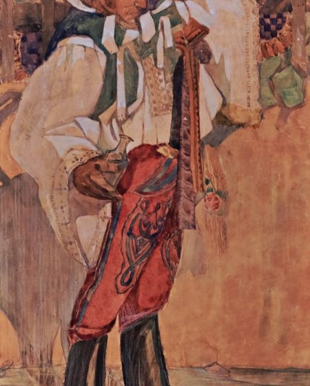 Signováno A. B. – Opilý šohaj