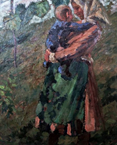 Jaroslav Blažek – Žena s dítětem