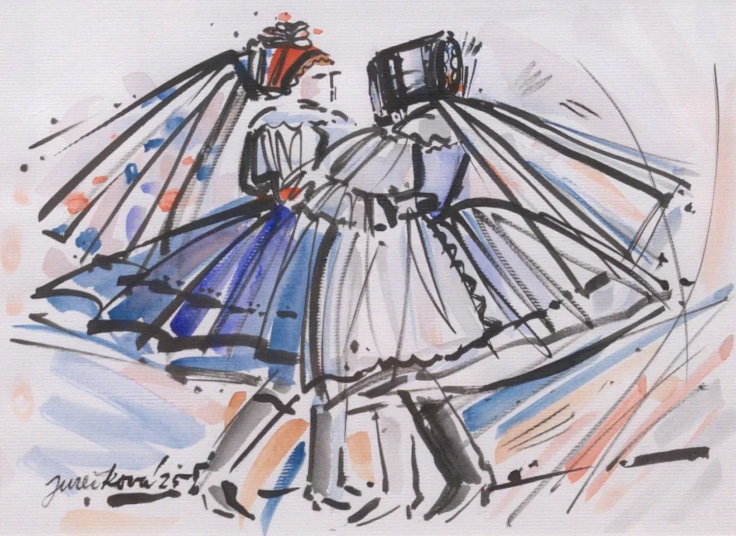 Lenka Jurečková – Studie Podlužácká svatba 4