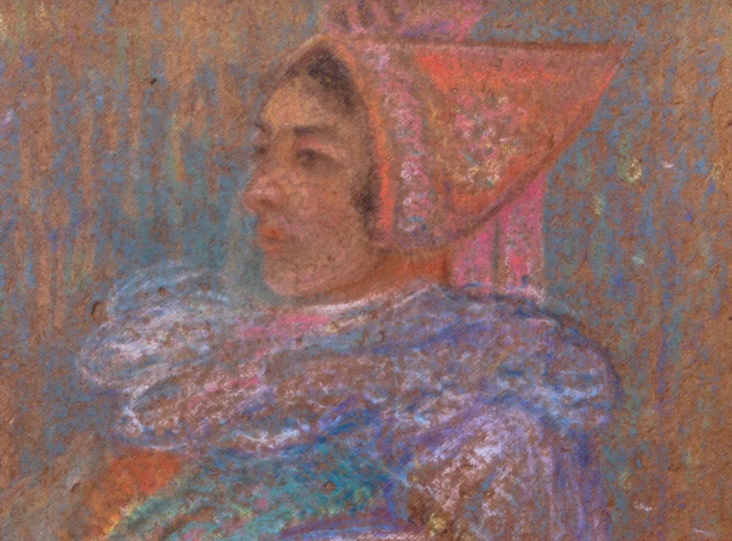 Nesignováno – Děvče v rožkách