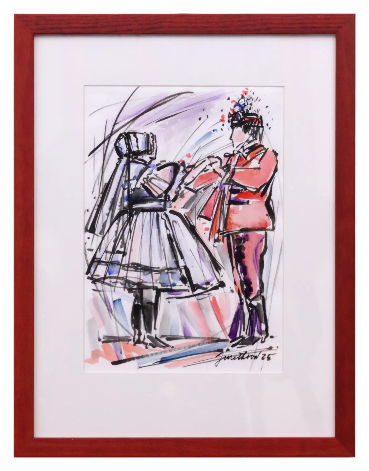 Lenka Jurečková – Studie Podlužácká svatba 12