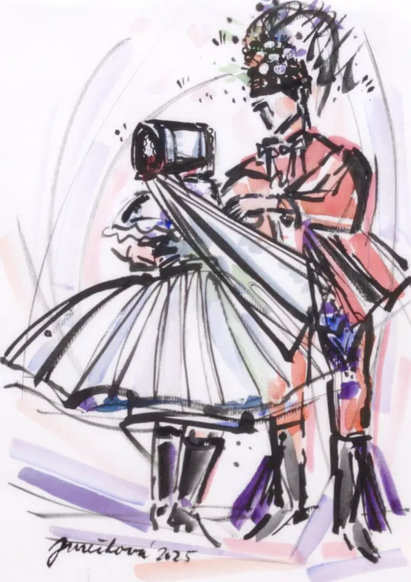 Lenka Jurečková – Studie Podlužácká svatba 11