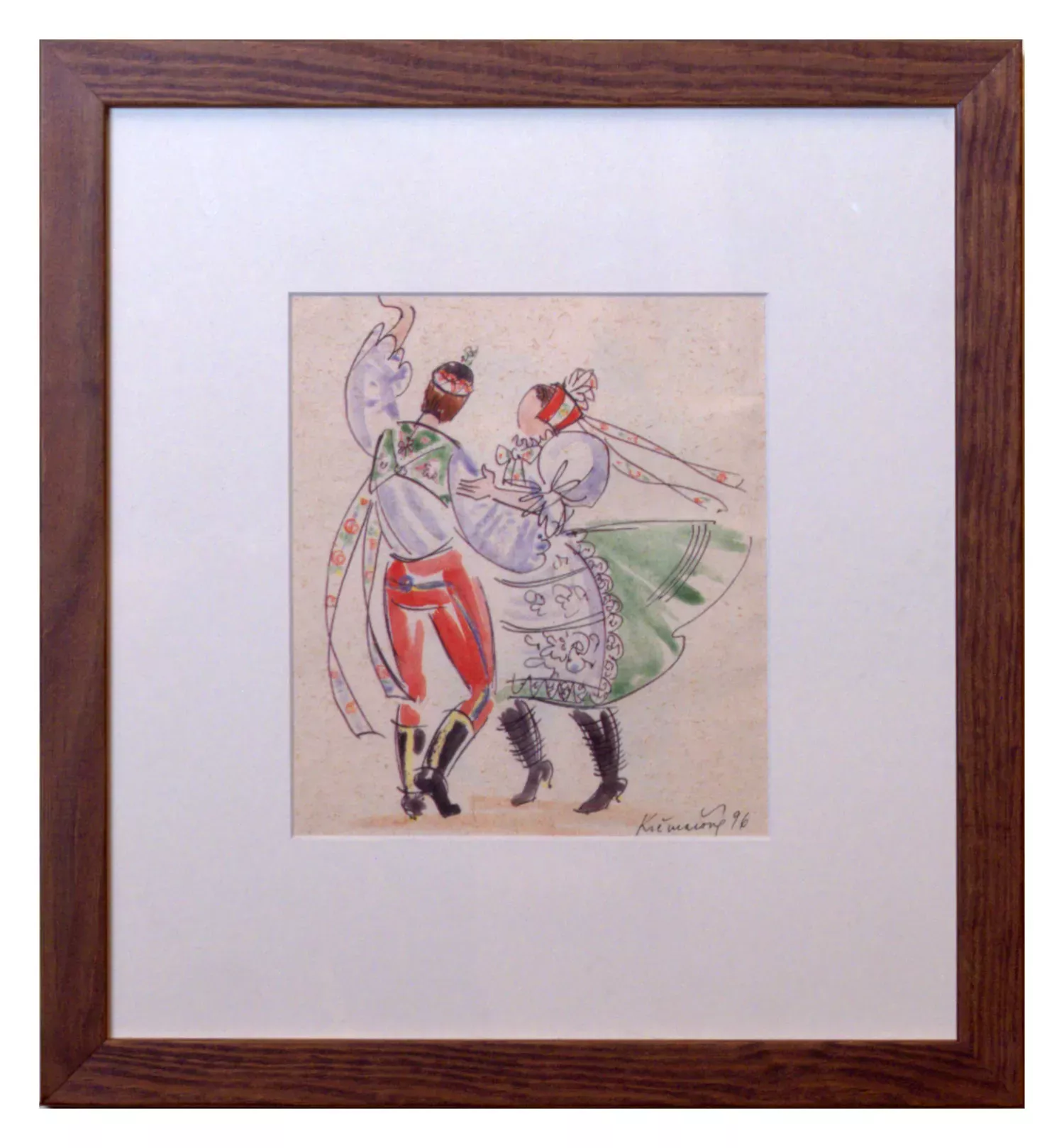 Růžena Krčmářová – Tanečníci z Podluží