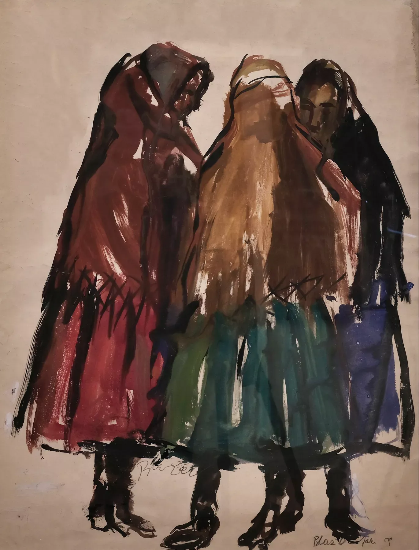 Jaroslav Blažek – Ženy ve vlňácích