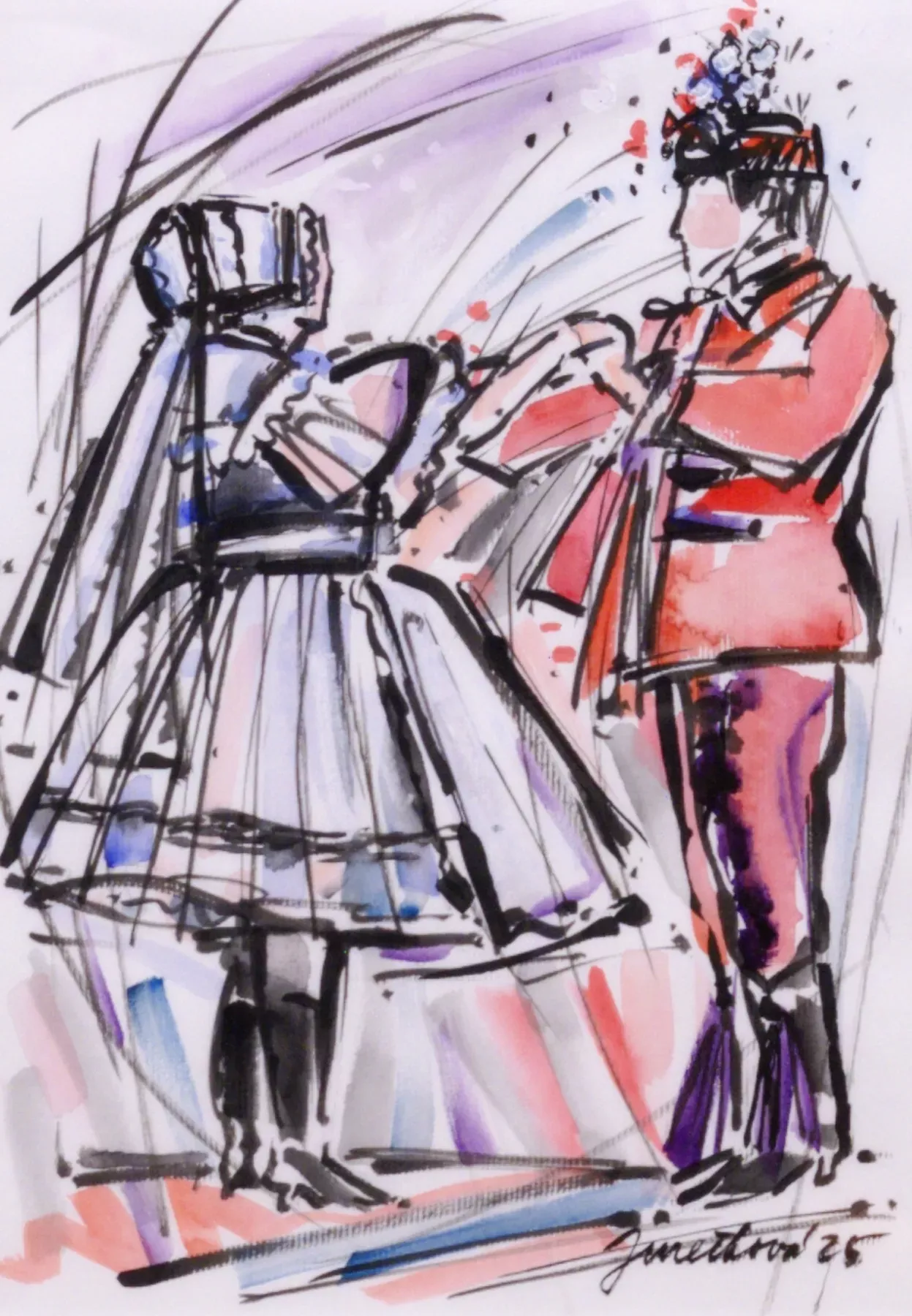 Lenka Jurečková – Studie Podlužácká svatba 12