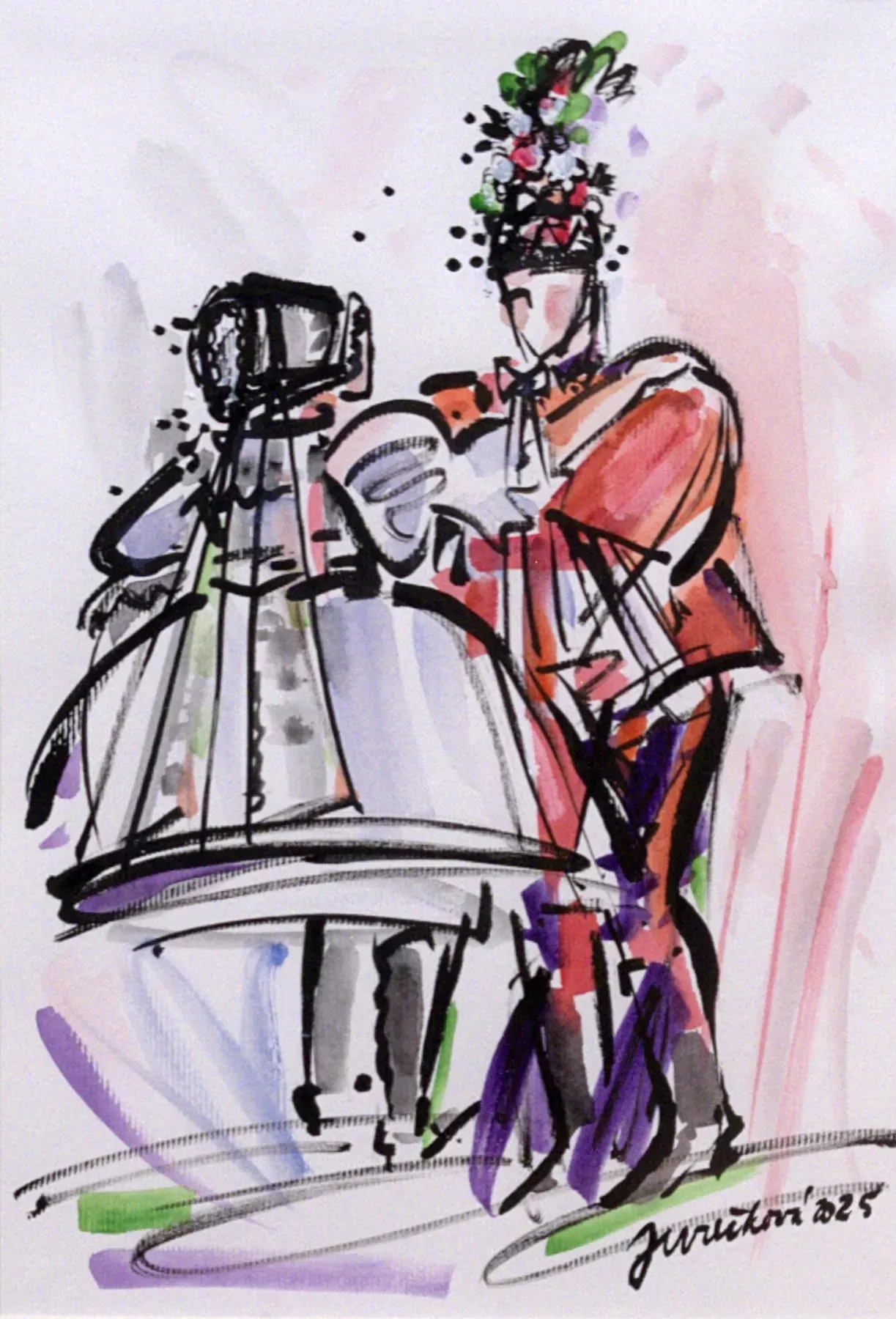 Lenka Jurečková – Studie Podlužácká svatba 8