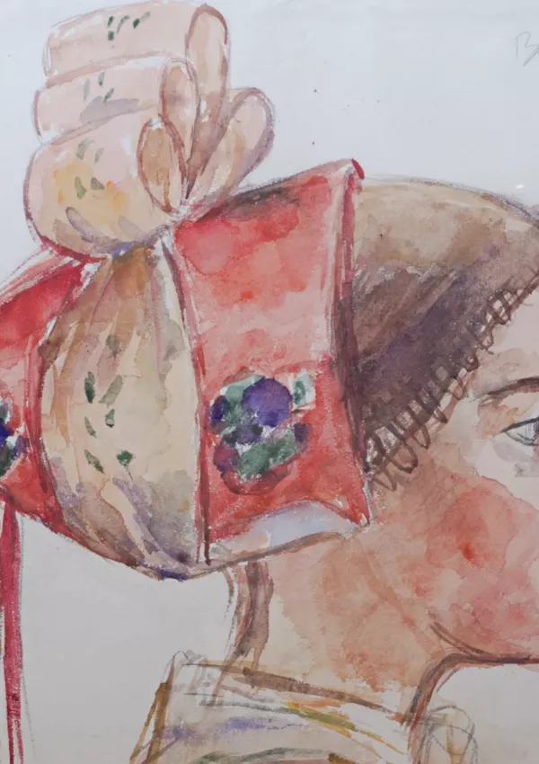 Jaroslav Blažek – Děvče v rožkách