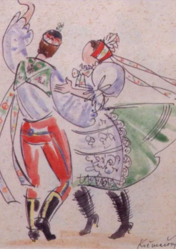 Růžena Krčmářová – Tanečníci z Podluží