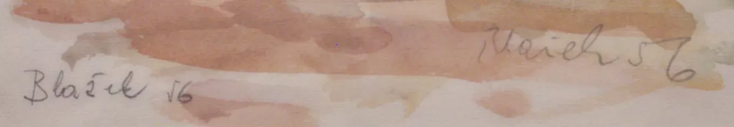 Jaroslav Blažek – Studie tance - Válaný