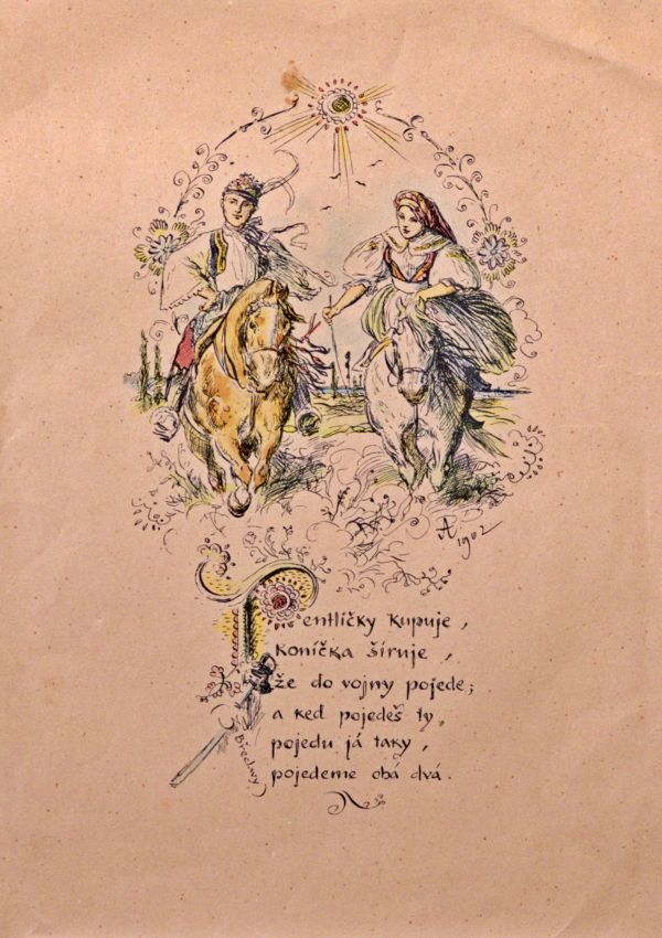 Mikoláš Aleš – Z Břeclavy