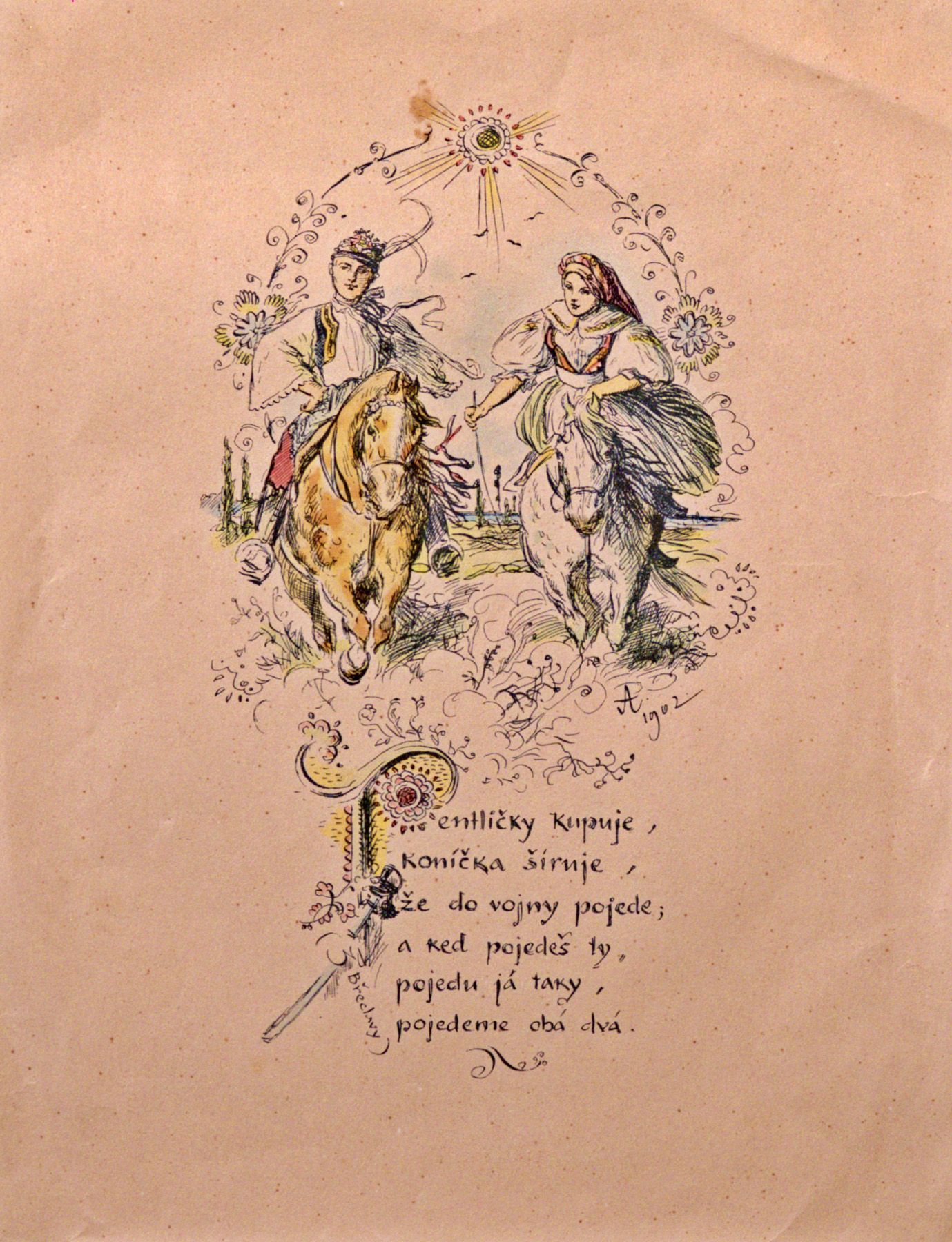 Mikoláš Aleš – Z Břeclavy