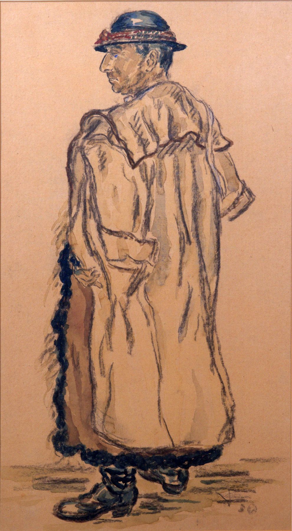 Signatura nerozluštěna – Mužák v halině