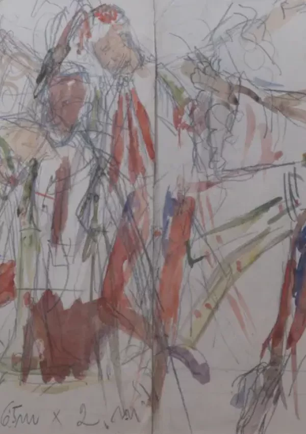 Jaroslav Blažek – Studie tance – Verbíři