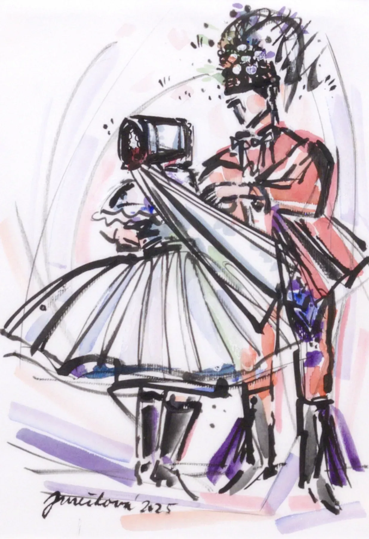 Lenka Jurečková – Studie Podlužácká svatba 11