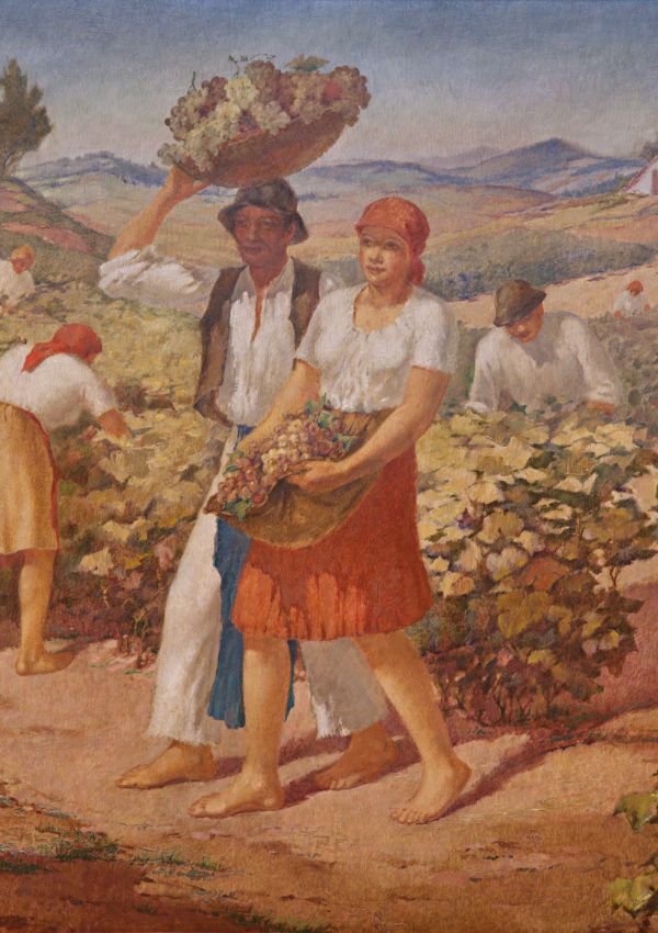 Hubert Kovařík – Sběr hroznů