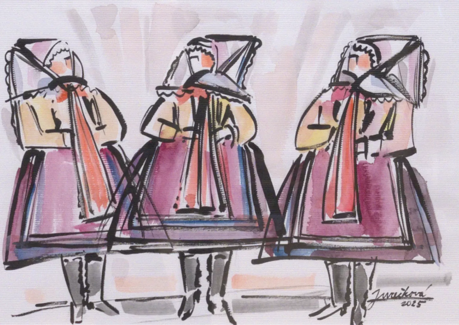 Lenka Jurečková – Studie Podlužácká svatba 3