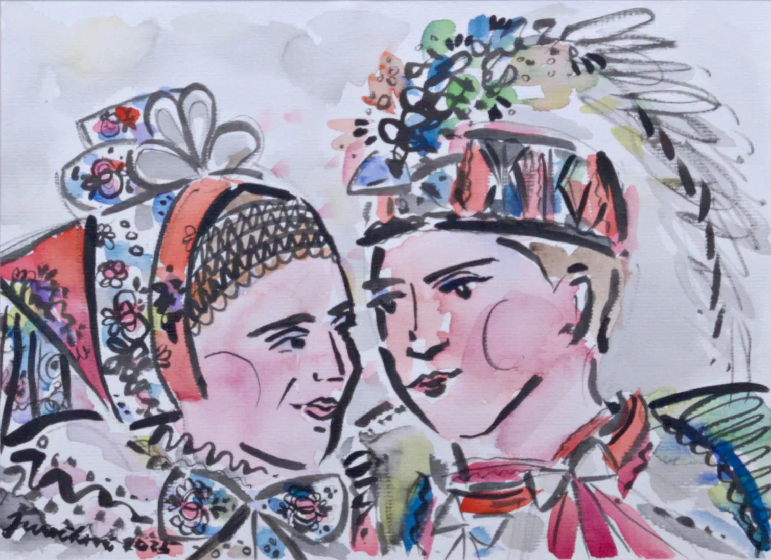 Lenka Jurečková – Zamilovaný pár z Podluží