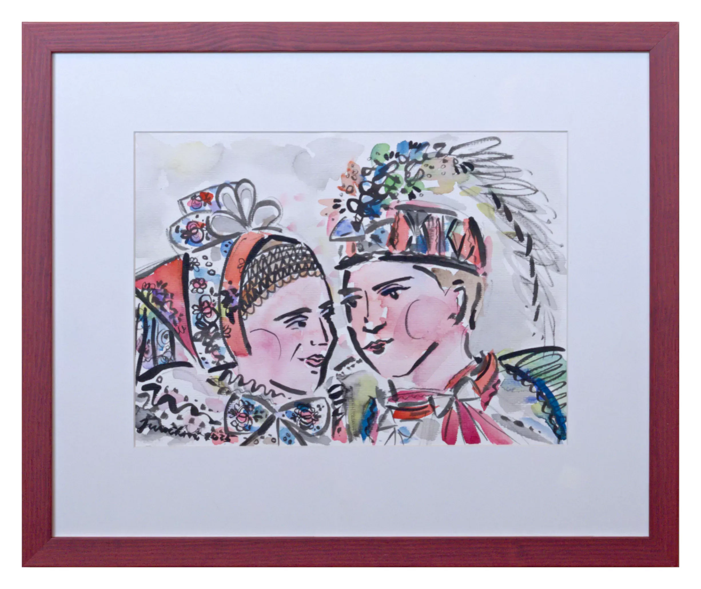 Lenka Jurečková – Zamilovaný pár z Podluží