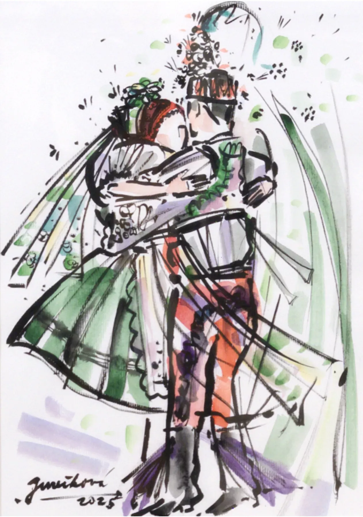 Lenka Jurečková – Studie Podlužácká svatba 9